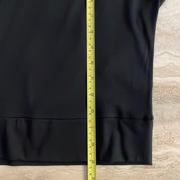 Eileen Fisher Silk Cotton Blend 3/4 Dolman Sleeve Top - Picture 7 of 10